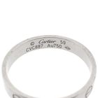 Image 4 of 18 carat white gold ring | Cartier