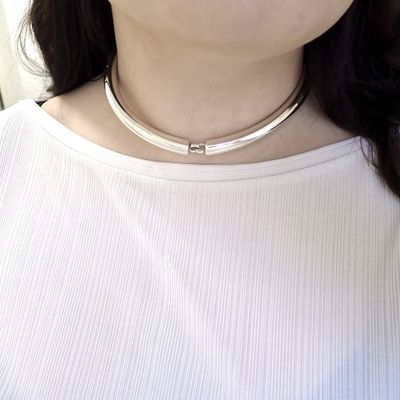 Image 2 of Silver spang necklace