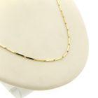 Image 3 of Gold chain with bars | 50.5 cm