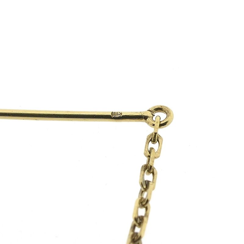 Image 2 of Vintage gold tie chain; Men