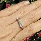 Image 2 of White gold ring with diamond | 0.75 ct.