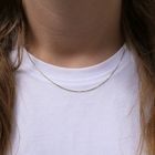 Image 8 of Golden Venetian link chain | 44.5 cm