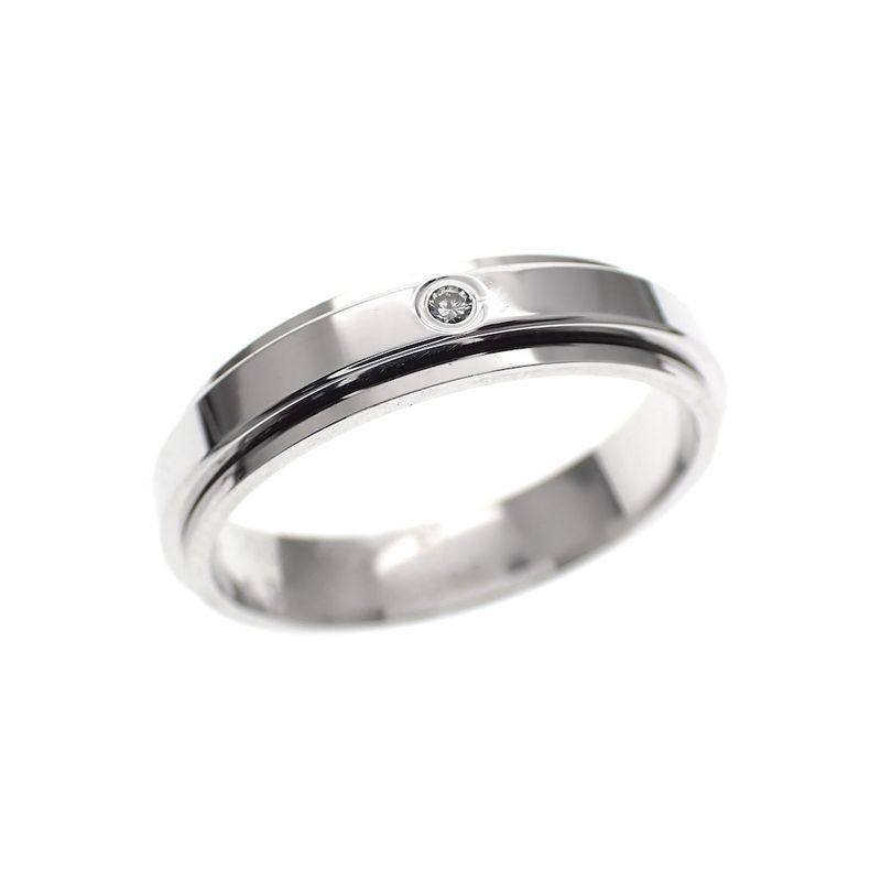 Image 1 of Piaget white gold ladies' ring with diamond; 0.02 ct.