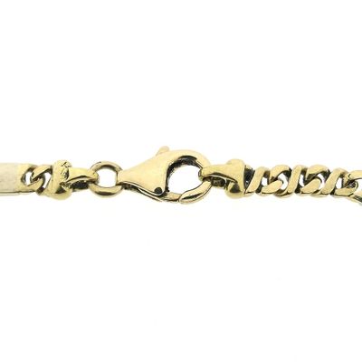 Image 2 of Two-tone gold link bracelet