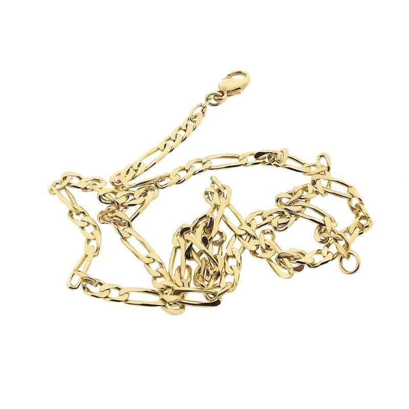Image 8 of Golden Figaro link chain