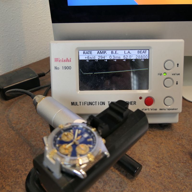 Image 22 of Breitling Chronomat GT B13352; Chronograph men's watch