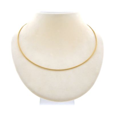 Image 1 of Gold snake chain necklace | Approx. Ø 135 mm