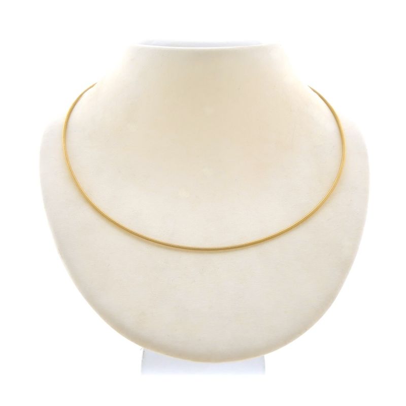 Image 1 of Gold snake chain necklace | Approx. Ø 135 mm