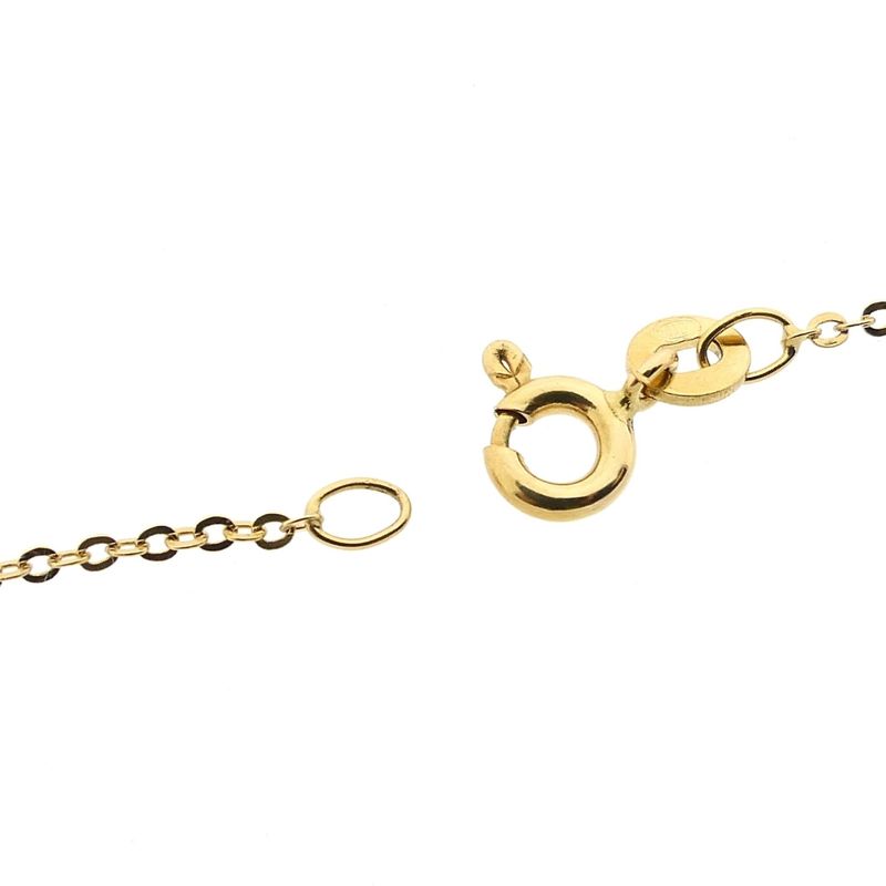 Image 3 of Gold Cable Chain Necklace