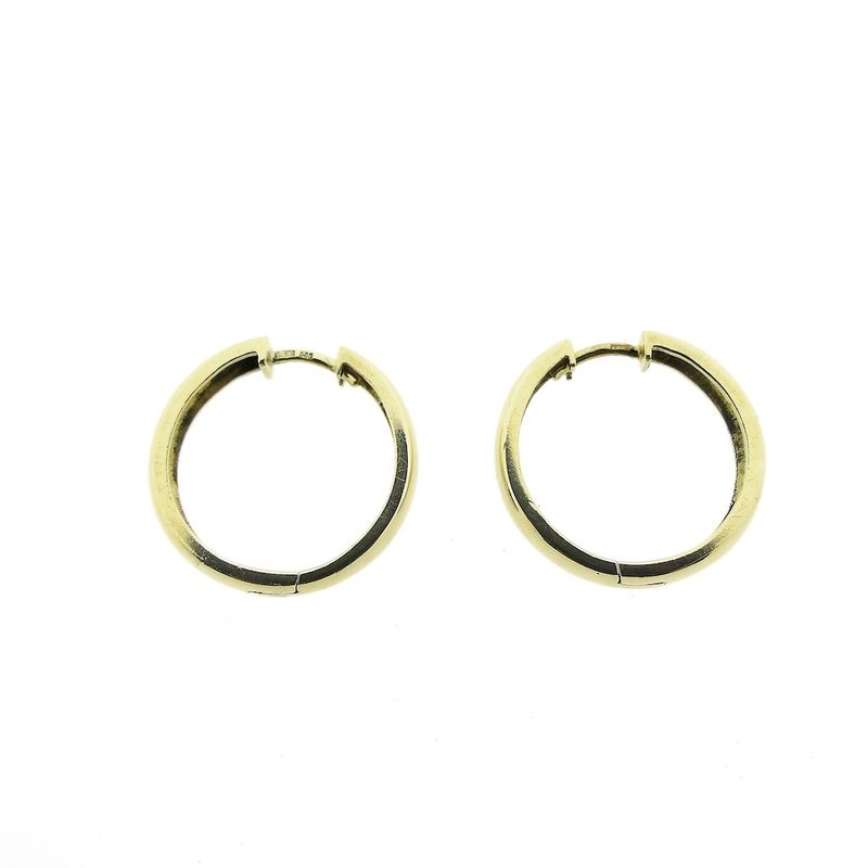 Image 5 of Gold earrings Ø 20.0 mm