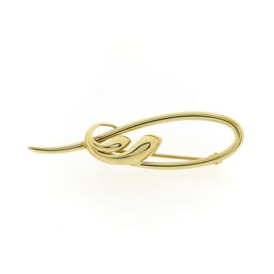 Image 1 of Vintage gold brooch