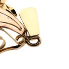 Image 9 of Bicolor Gold Pendant with Synthetic Purple Gemstone