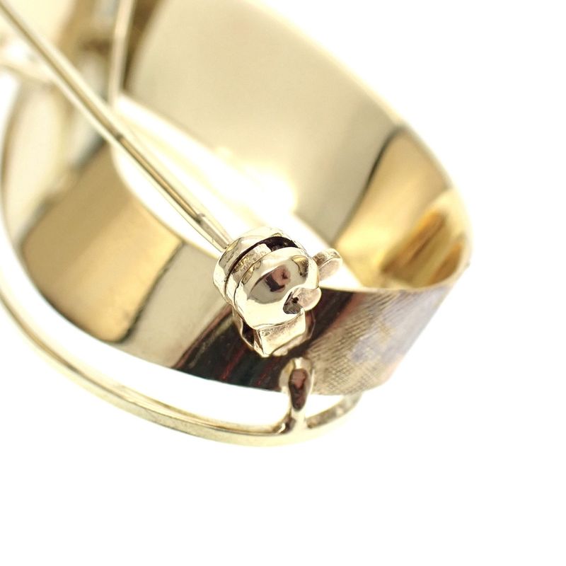 Image 6 of Tricolor gold brooch as ribbon