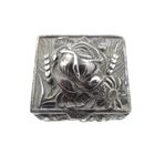 Image 4 of Vintage silver pill box
