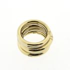 Image 4 of Pomellato bicolor gold 'tubular' ring