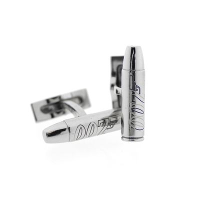 Image 1 of Exclusive cufflinks; S.T. Dupont; James Bond 007; Bullet Cuff Links