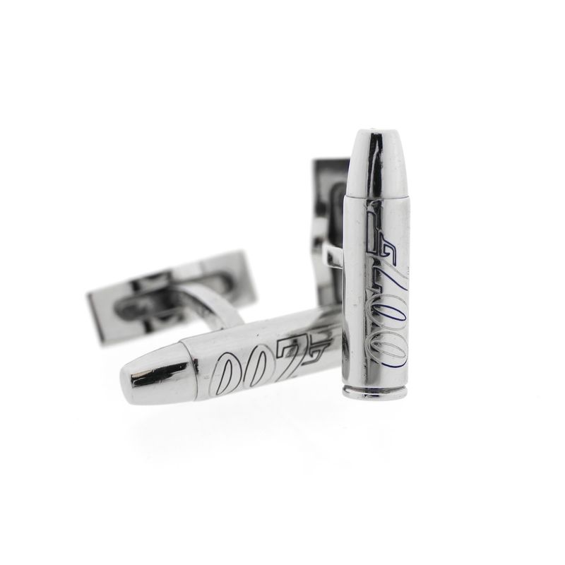 Image 1 of Exclusive cufflinks; S.T. Dupont; James Bond 007; Bullet Cuff Links