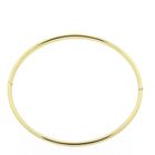 Image 7 of Gold smooth slave bracelet | Ø 63 mm