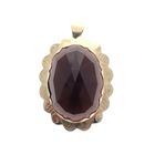 Image 1 of Vintage gold pendant with garnet