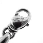 Image 10 of 18K white gold fantasy link chain | 43.5 cm | Chimento