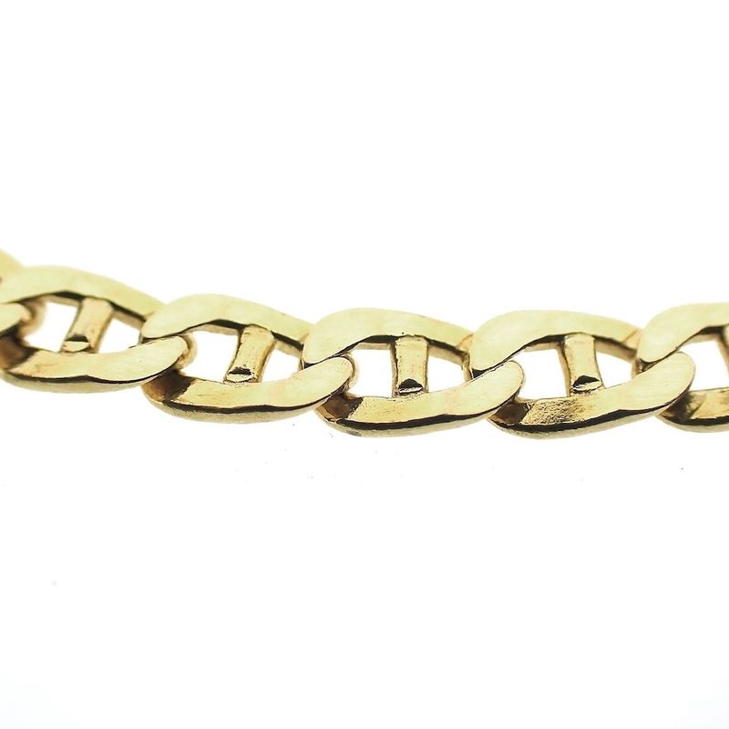 Image 5 of Gold navy link chain | 49 cm
