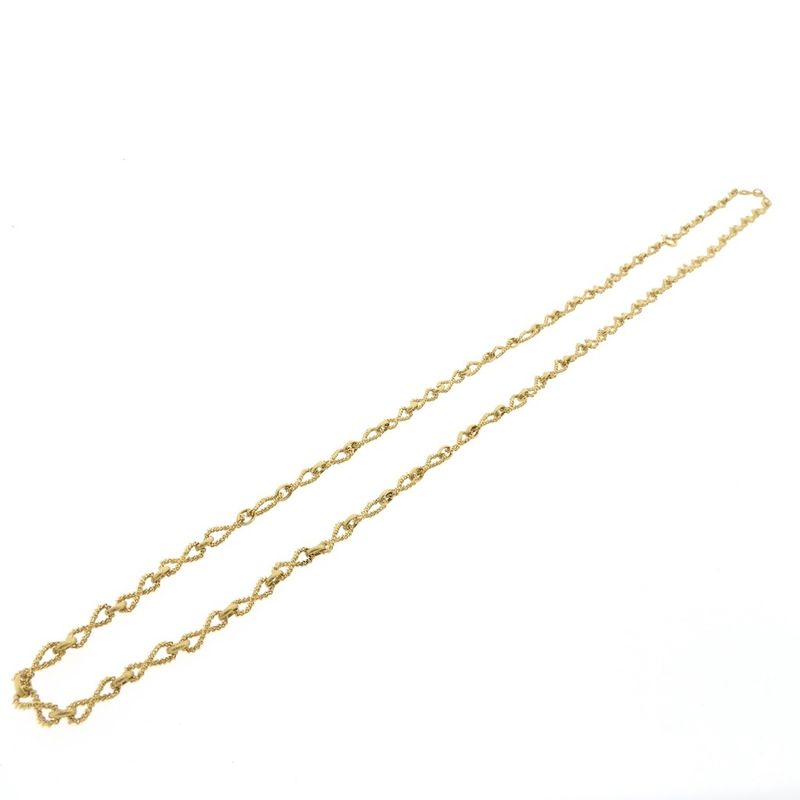 Image 3 of Long gold fantasy/infinity link chain