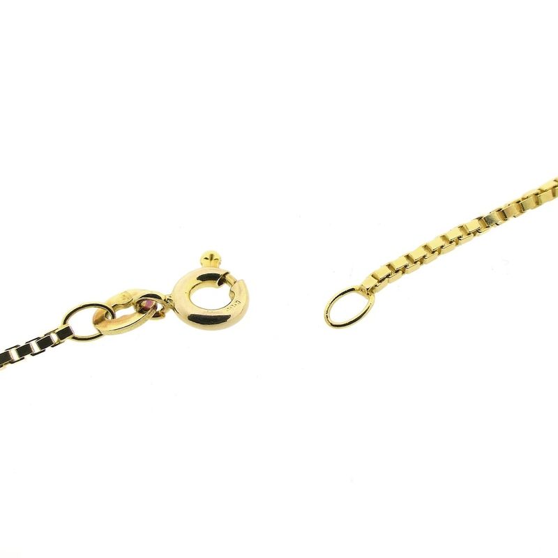 Image 3 of Gold Venetian link chain | 38.5 cm