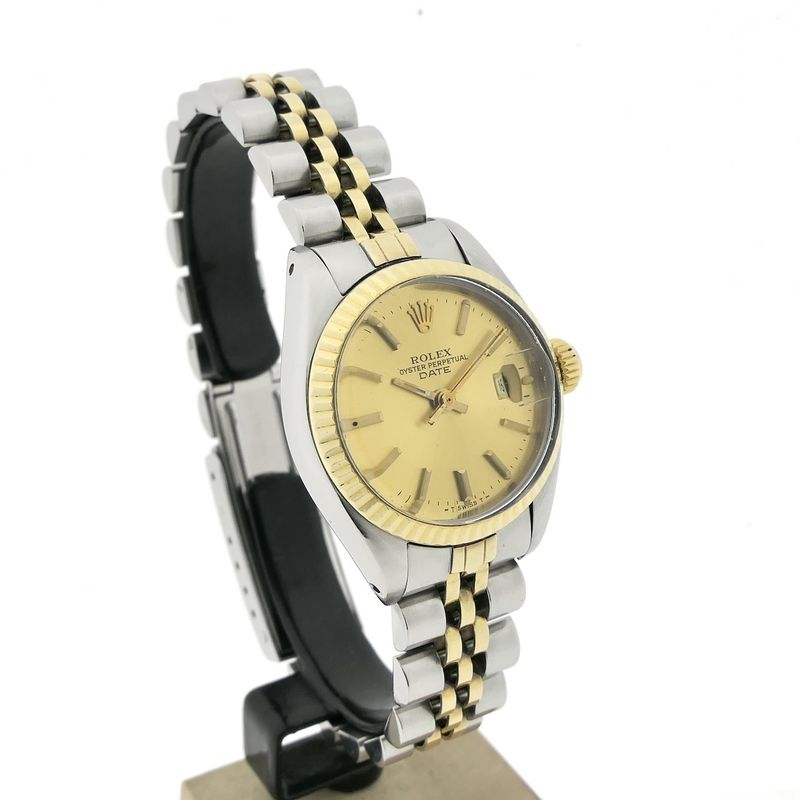 Image 3 of Rolex Datejust 26mm 6719 'Full-Set'; Automatic women's watch from 1978