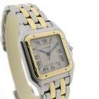 Image 3 of Cartier Panthère '2 Row'; Midsize gold/steel women's watch