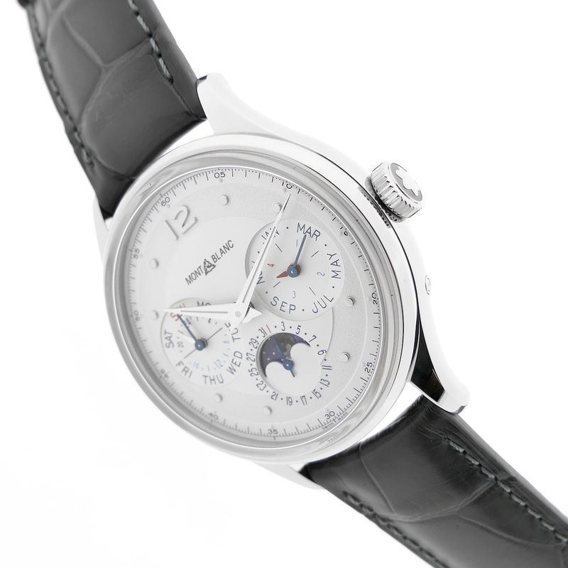 Image 7 of Montblanc Heritage Perpetual Calendar; Automatic men's watch with perpetual calendar