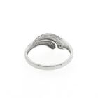 Image 4 of White gold ring with diamond | 0.015 ct.