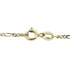 Image 4 of Two-tone gold Figaro link chain
