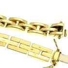 Image 5 of Gold unique link bracelet | 19.5 cm
