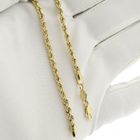 Image 9 of Gold twisted link bracelet | 19 cm