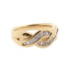 Image 3 of Gold ring with baguette-cut diamonds | approx. 0.50 ct.