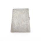 Image 1 of Silver cigarette case; Vintage