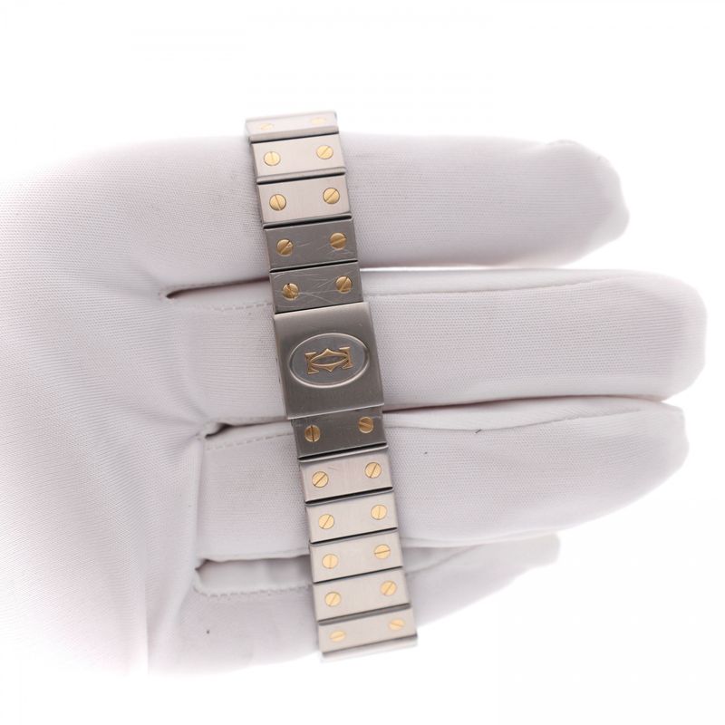 Afbeelding 12 van Cartier Santos 'Spider Dial' 2961; Vintage Automatisch Horloge
