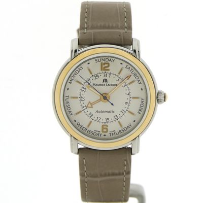Image 1 of Maurice Lacroix Masterpiece 'Clinq Aiguilles' 27857; Automatic 18k. gold/steel watch
