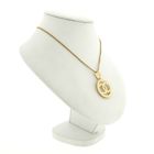 Image 6 of Gold Chanel pendant with zirconia