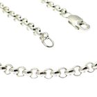 Image 2 of Silver long jasseron necklace | 70.5 cm