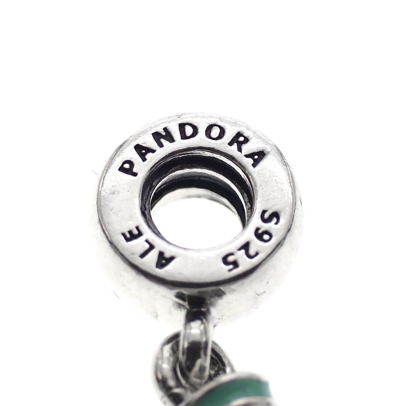 Image 5 of Pandora charm; Silver; Disney, Jasmine's Dress
