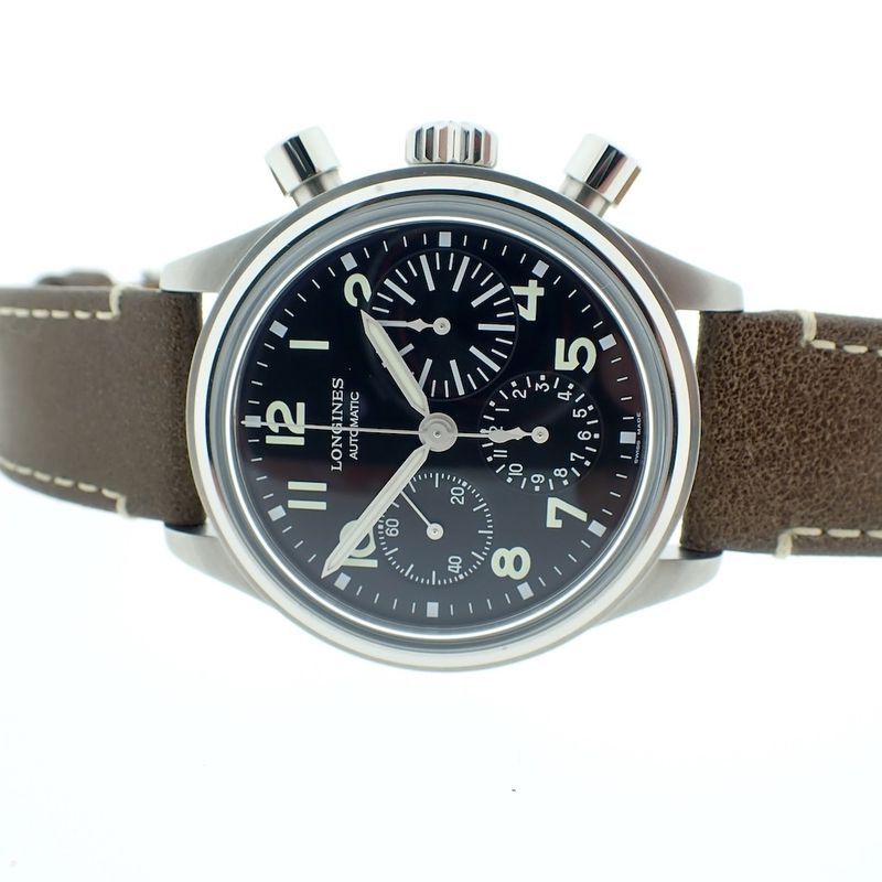 Image 3 of Longines Avigation Bigeye; Men's Pilot Watch