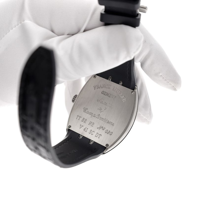 Image 16 of Franck Muller Vanguard Classical 41mm Titanium Ref. V 41 SC DT TT BR; Automatic men's watch