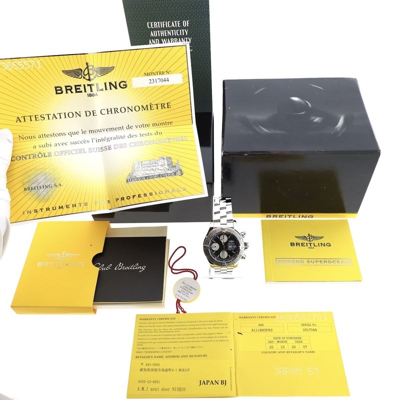 Image 15 of Breitling Chrono SuperOcean A13340; Automatic men's watch