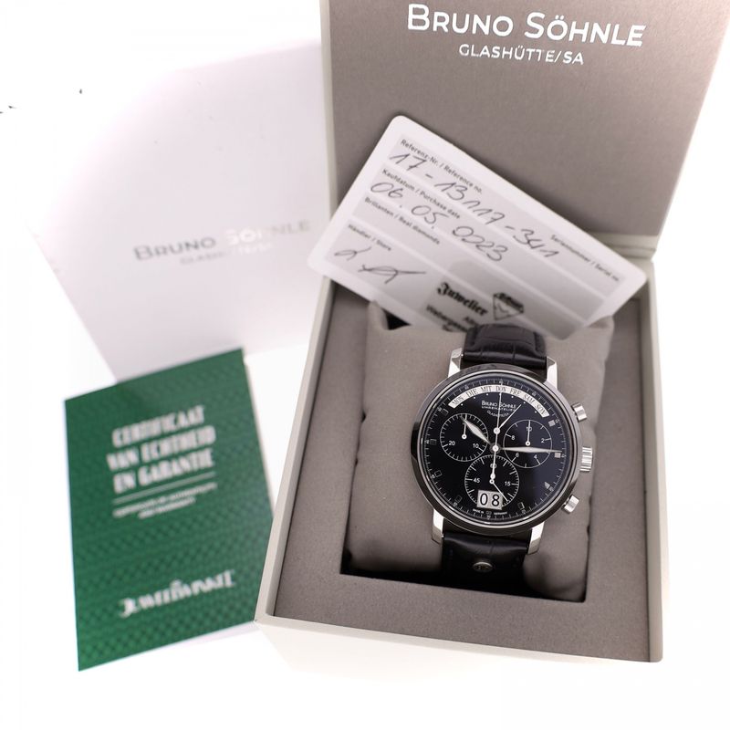 Image 14 of Bruno Söhnle Glashütte Grandioso 17-13117-341; Men's Watch