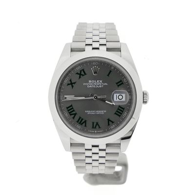 Image 1 of Rolex Datejust 41mm 'Wimbledon' 126300; Automatic men's watch