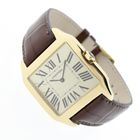 Image 15 of Cartier Santos Dumont; 18k gold watch