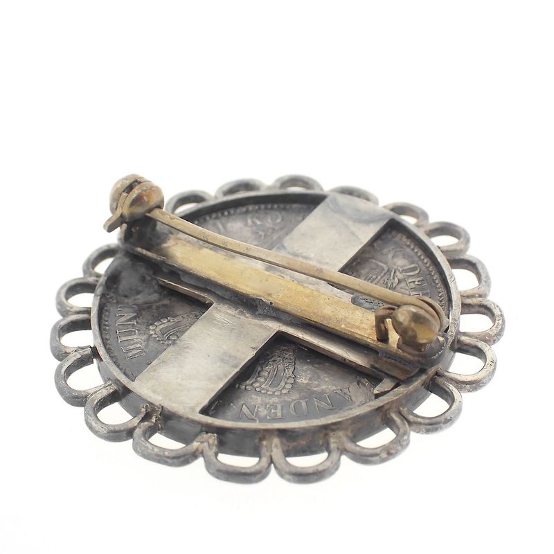 Image 5 of Silver brooch Wilhelmina | 1892