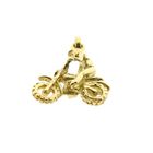 Afbeelding 7 van Gouden hanger van een motorcrosser
