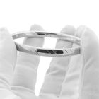 Image 10 of Silver slave bracelet with engravings | Ø 62.5 mm